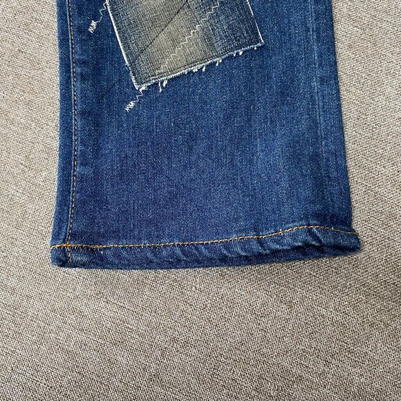 Levi's 513 x Junya Watanabe Patchwork Denim Jeans Men 30 x 32 Blue Casual Pants - Picture 9 of 16